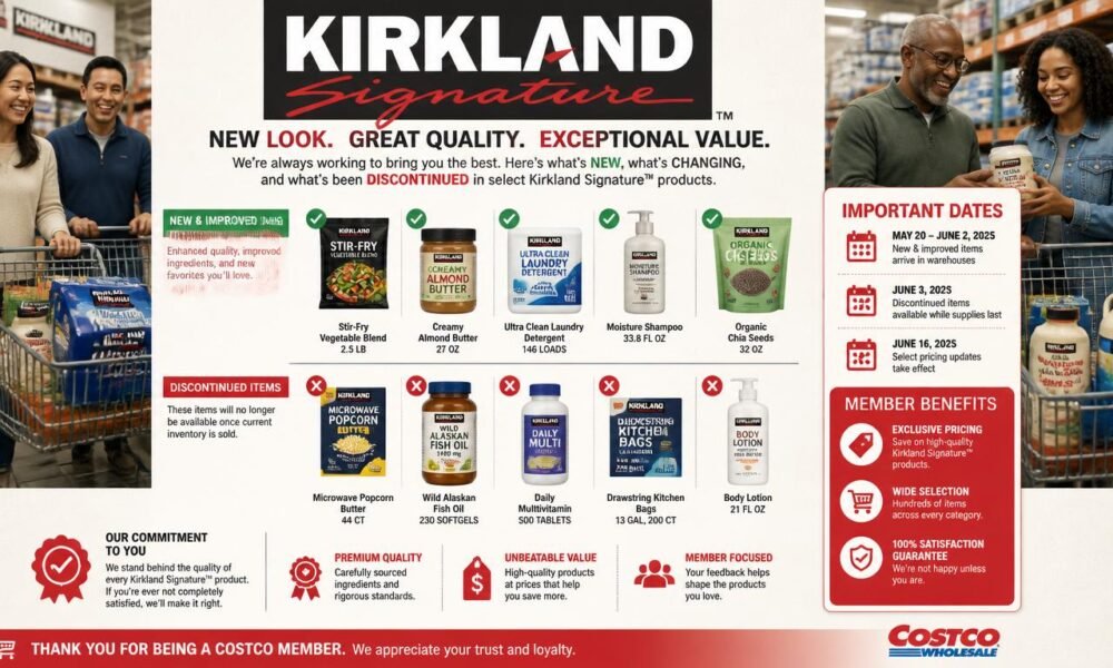 costco kirkland signature changes