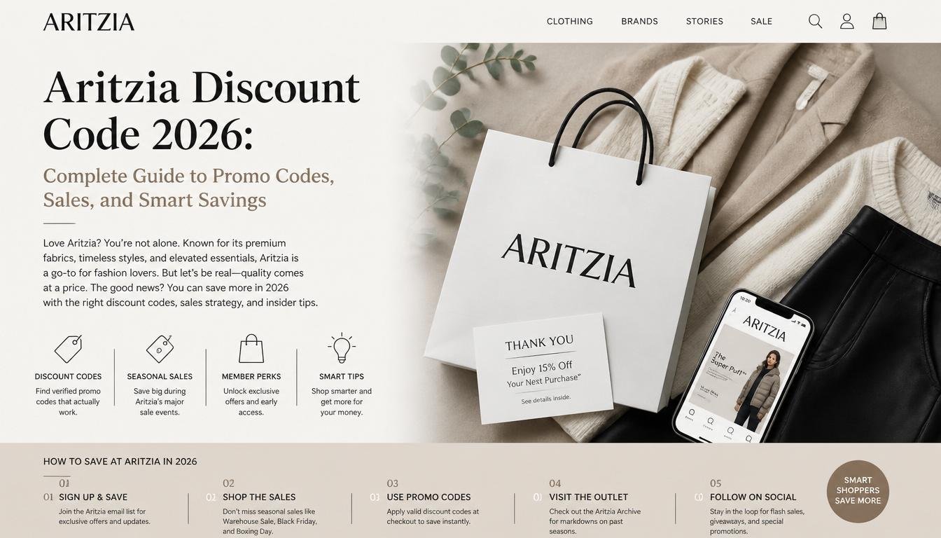 aritzia discount code