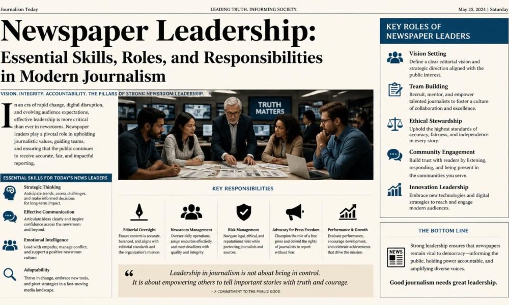 newspaper leadership