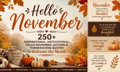 november quotes