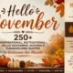 november quotes