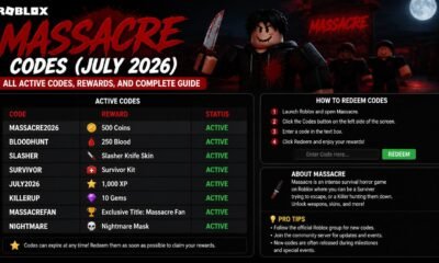 roblox massacre codes