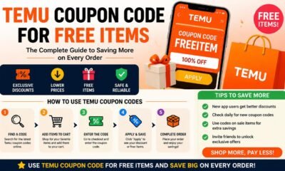 temu coupon code for free items​