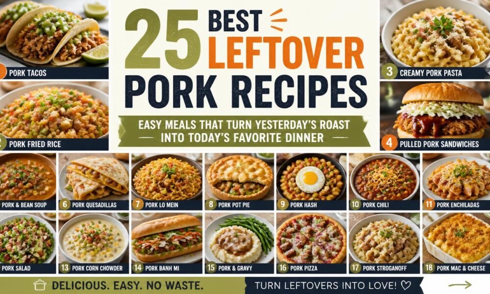 leftover pork recipes