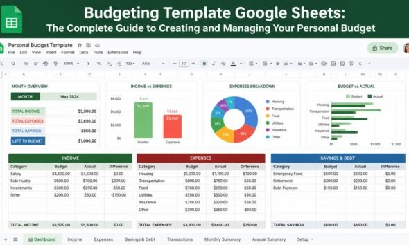 budgeting template google sheets