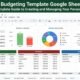budgeting template google sheets