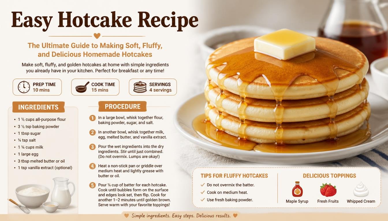 easy hotcake recipe