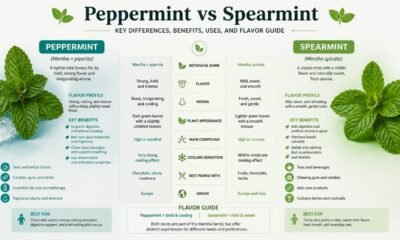 peppermint vs spearmint
