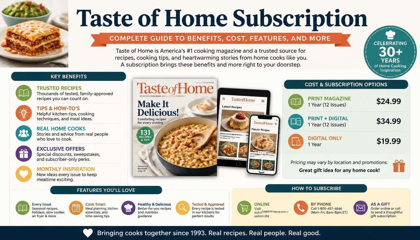 tasteofhome subscription